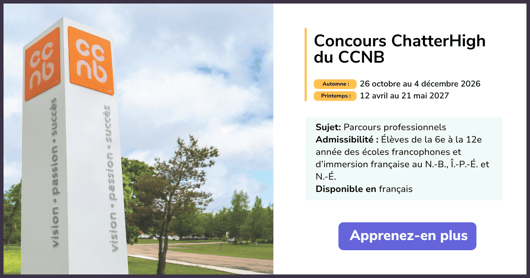 French CCNB ChatterHigh Competition
