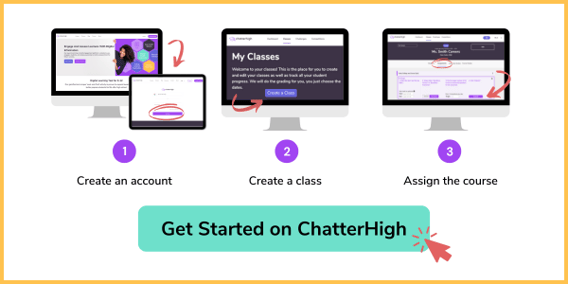 Get started on ChatterHigh CTA