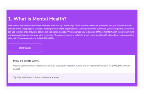 mental health module free content